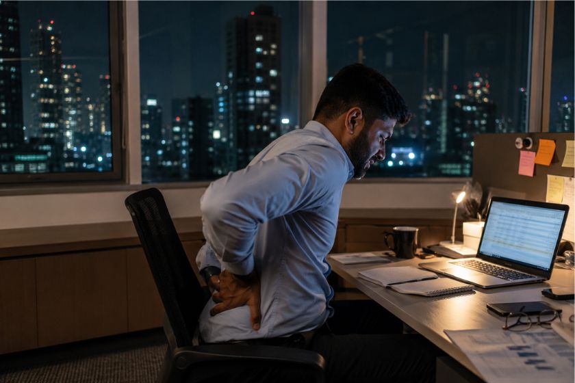 Long Working Hours in Mumbai and Chronic Back Pain | Causes & Natural ...